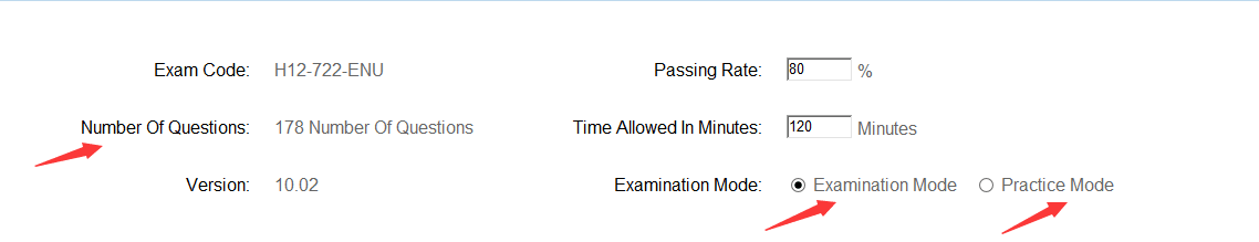 Exam H12-722 Simulator Online